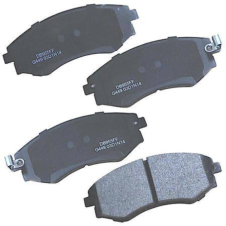 Wearever Gold Semi-Metallic Brake Pads - Front (4-Pad Set) - GMKD 449