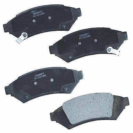 Wearever Gold Semi-Metallic Brake Pads - Front (4-Pad Set) - GMKD 1000