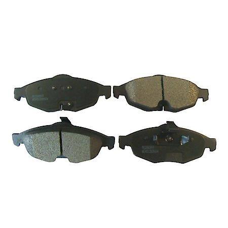 Wearever Silver Semi-Metallic Brake Pads - Front (4-Pad Set) - MKD 869