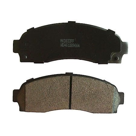 Wearever Silver Semi-Metallic Brake Pads - Front (4-Pad Set) - MKD 833