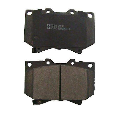 Wearever Silver Semi-Metallic Brake Pads - Front (4-Pad Set) - MKD 812