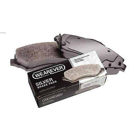 Wearever Silver Semi-Metallic Brake Pads - Front (4-Pad Set) - MKD 1054