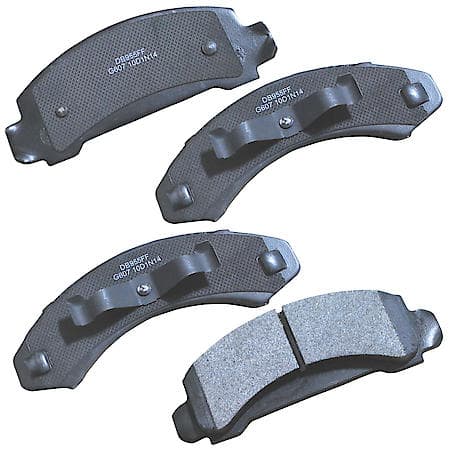 Wearever Gold Semi-Metallic Brake Pads - Front (4-Pad Set) - GMKD 607