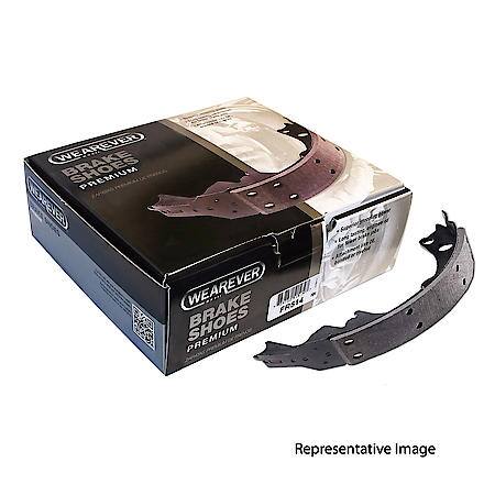 Wearever Silver Brake Shoes - Rear - NB315