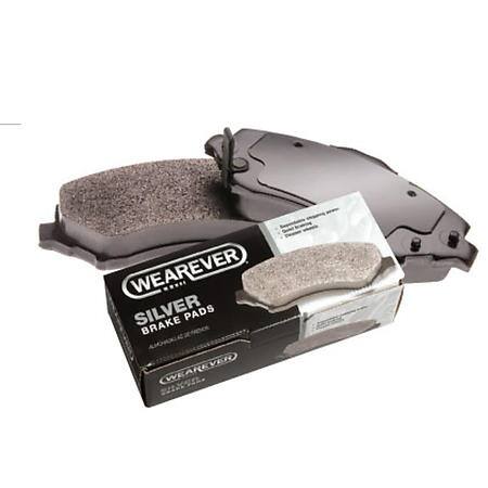 Wearever Silver Organic Brake Pads - Front (4-Pad Set) - NAD 287