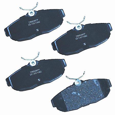 Wearever Gold Ceramic Brake Pads - Rear (4-Pad Set) - GNAD 1082