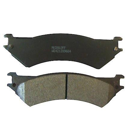 Wearever Silver Semi-Metallic Brake Pads - Rear (4-Pad Set) - MKD 802