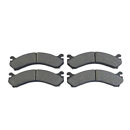 Wearever Silver Semi-Metallic Brake Pads - Rear (4-Pad Set) - MKD 909