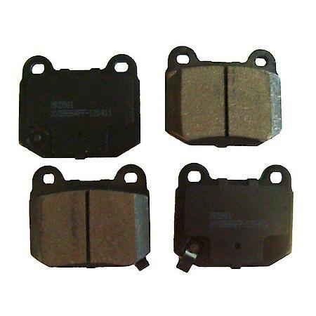 Wearever Silver Semi-Metallic Brake Pads - Rear (4-Pad Set) - MKD 961