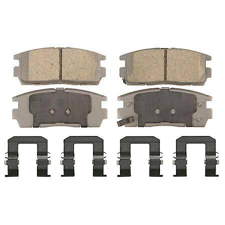 Wagner ThermoQuiet Ceramic Brake Pads - Rear (4-Pad Set) - QC1275