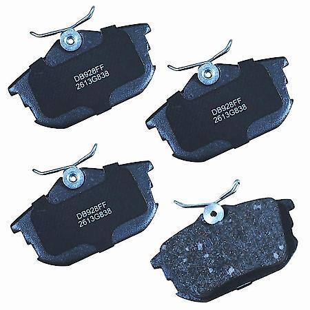 Wearever Gold Ceramic Brake Pads - Rear (4-Pad Set) - GNAD838