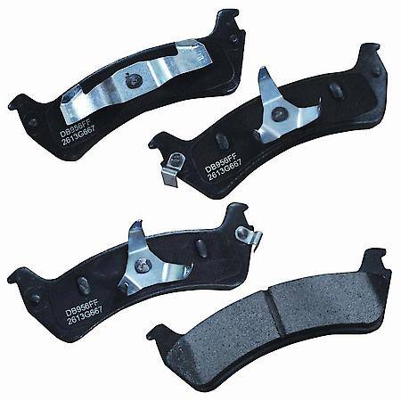 Wearever Gold Semi-Metallic Brake Pads - Rear (4-Pad Set) - GMKD 667