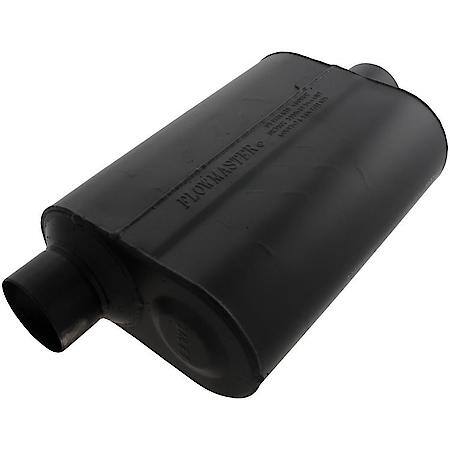 Flowmaster Inc. Super 40 Muffler - 3.00 Offset In / 3.00 Center Out - Aggressive Sound - 953046