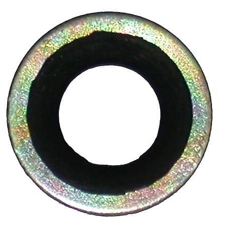 Needa Parts Oil Drain Plug Gasket - Metal/Rubber Fits 1/2 Inch SO, 1/2 Inch DO, 9/16 Inch M14 - 097-025