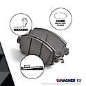 Wagner ThermoQuiet Ceramic Disc Brake Pad Set QC465A Advance Auto Parts