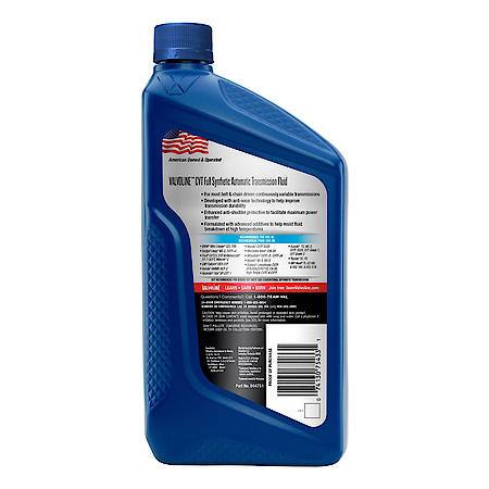 Valvoline Cvt Continually Variable Transmission Fluid Quart