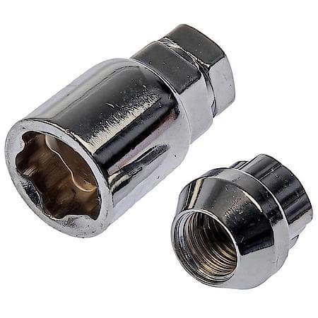 Dorman Wheel Lug Nut Lock Set M Thread Conical Bulge