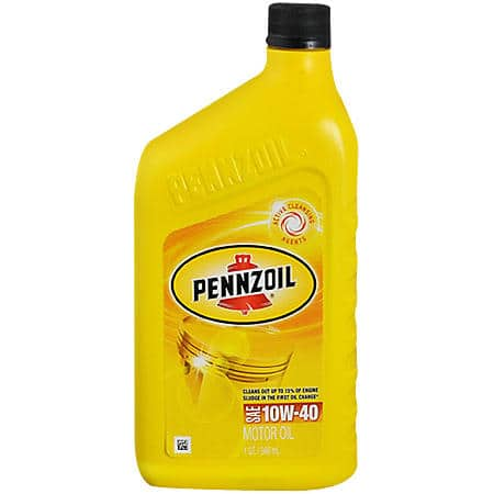 Pennzoil 10w-40 Conventional Motor Oil (1 Quart) 550022809: Advance 