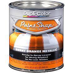 Duplicolor Paint Shop, Burnt Orange Metallic, 32 Oz, Quart BSP211 ...