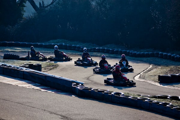 go kart race