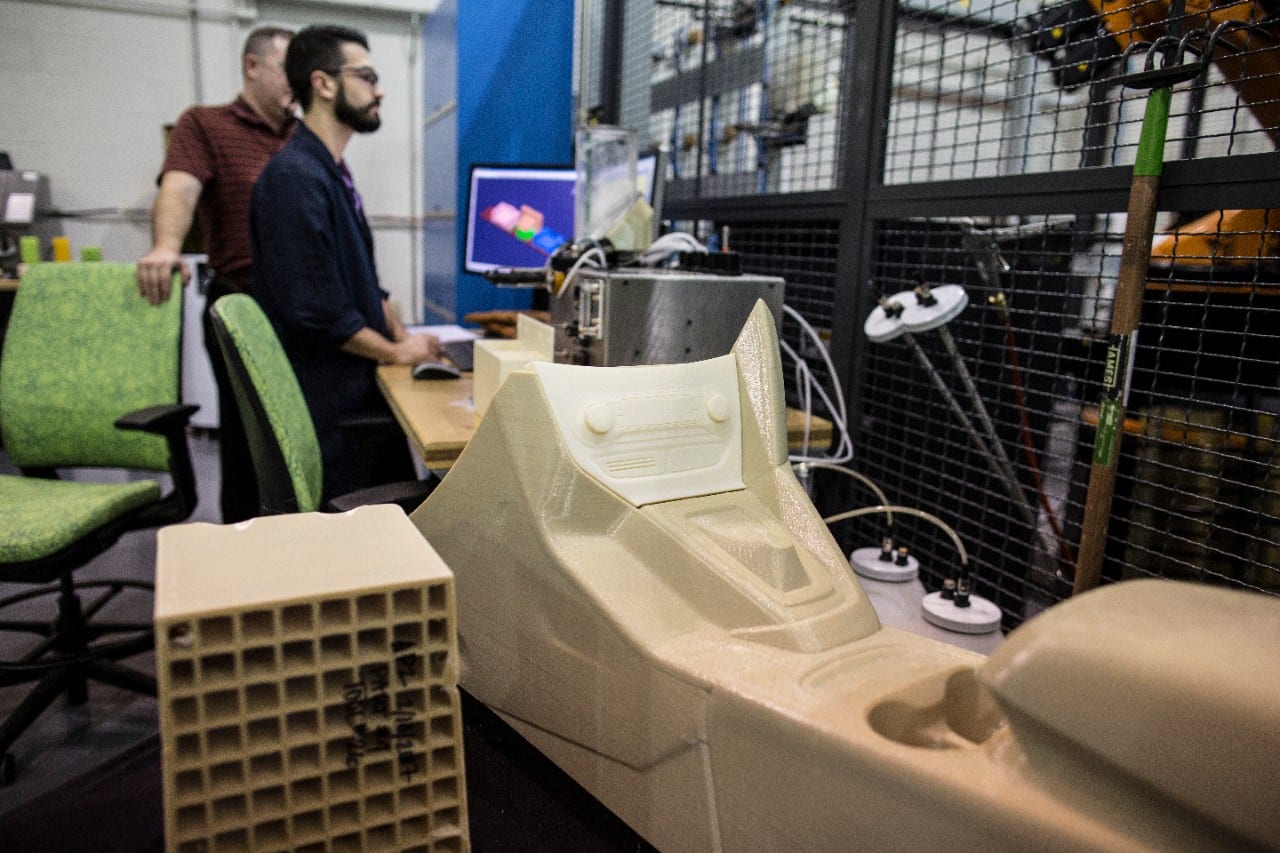 Ford's Stratasys Infinite Build 3D Printer