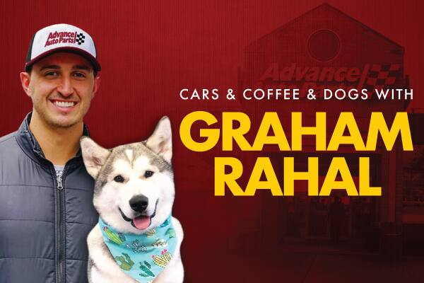 cars and coffee and dogs graham rahal