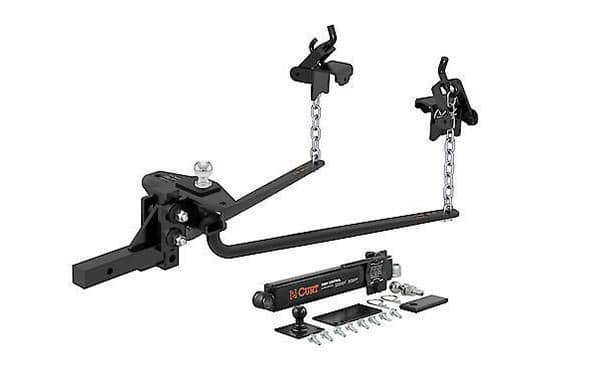 Curt weight distribution hitch