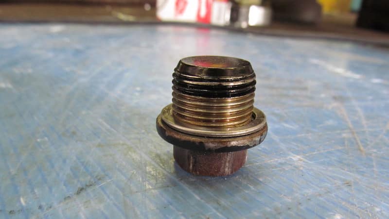 Oil Change, drain plug