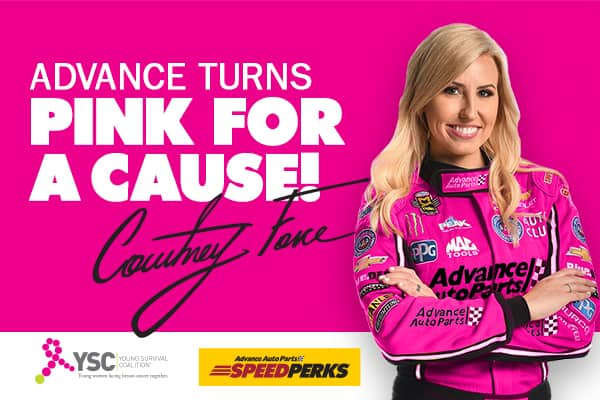 Courtney Force Pink Firesuit