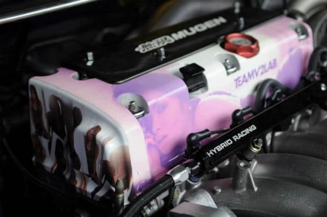 printed valve cover wrap