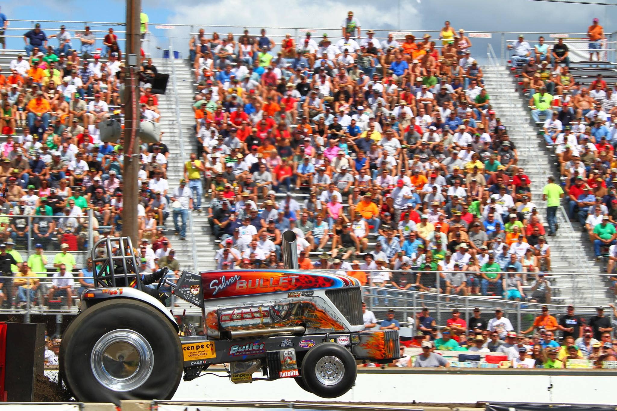 tractor pulling fans