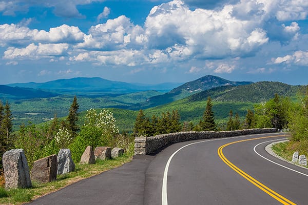 adirondack mountains road