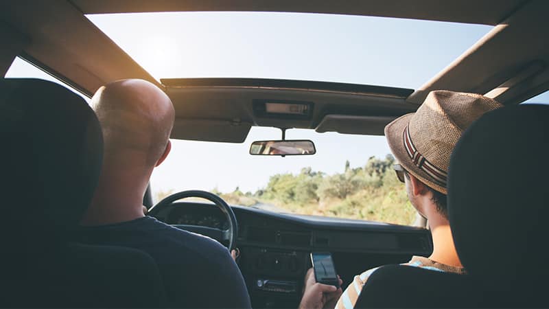 sunroof in car