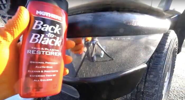 Mother's Back to Black Trim &amp; Plastic Restorer