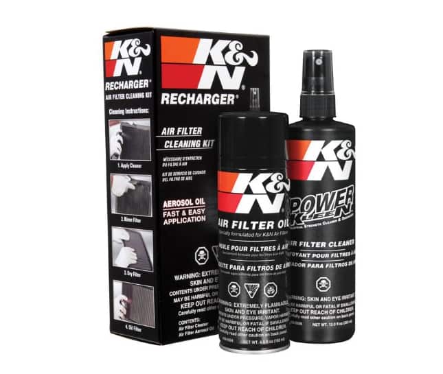 K&N air filter cleaner