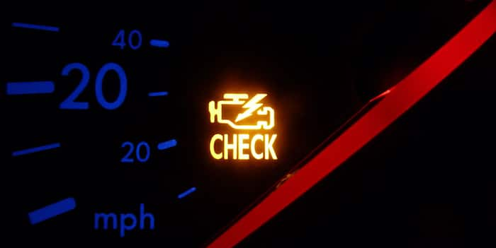 Check engine light