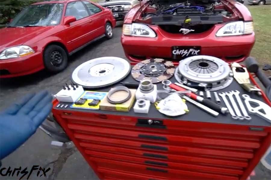 Chris Fix clutch replacement