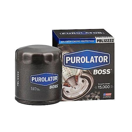 PurolatorBOSS Oil Filter: Ideal for Full Synthetic Oil, Protects up to 20,000 miles, PBL12222