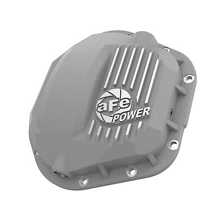 aFe POWER Street Series Dana 60 Front Differential Cover Raw with Machined Fins, 46-71100A