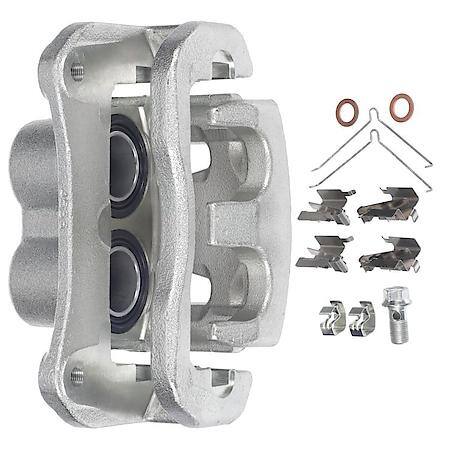 Carquest Semi Loaded Disc Brake Caliper with Bracket Remanufactured, 19-B3353