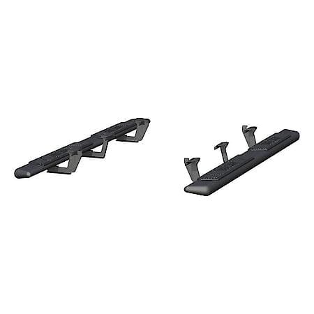 "ARIES AscentStep 5-1/2"" x 75"" Black Steel Running Boards, Select Dodge Durango, 2558053"