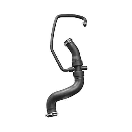 "Dayco Curved Radiator Hoses: EPDM Rubber, Standard Duty, 17"" Long, 1.25"" Diameter, E72391"