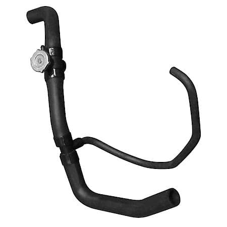 "Dayco Curved Radiator Hoses: EPDM Rubber, Standard Duty, 31"" Long, 1.38"" Diameter, E72627"