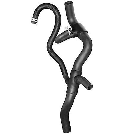 "Dayco Curved Radiator Hoses: EPDM Rubber, Standard Duty, 24.5"" Long, 1.25"" Diameter, E72706"