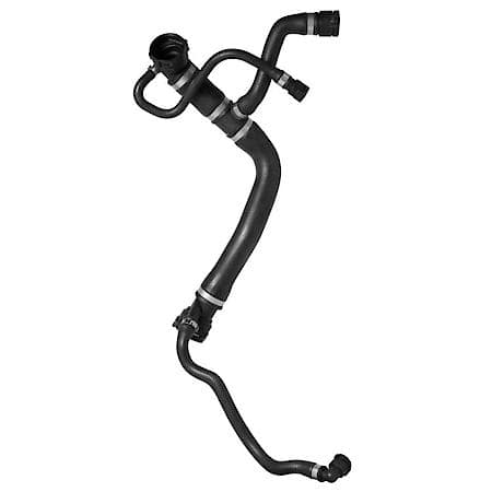 "Dayco Curved Radiator Hoses: EPDM Rubber, Standard Duty, 18.5"" Long, 1.50"" Diameter, E72797"