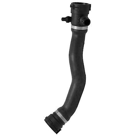 "Dayco Curved Radiator Hoses: EPDM Rubber, Standard Duty, 15.5"" Long, 1.44"" Diameter, E73105"