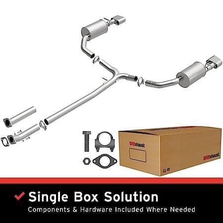 BRExhaust Direct-Fit Exhaust System Kit, 106-0769