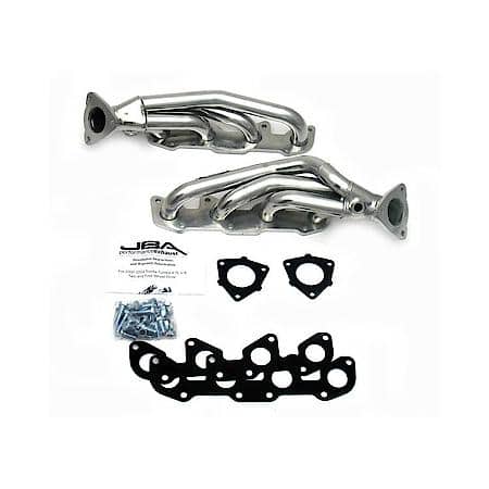 "JBA Performance 2010Sjs 1 1/2"" Header Shorty Stainless Steel 00-04 Tundra/Sequoia 4.7L Silver Ceramic"