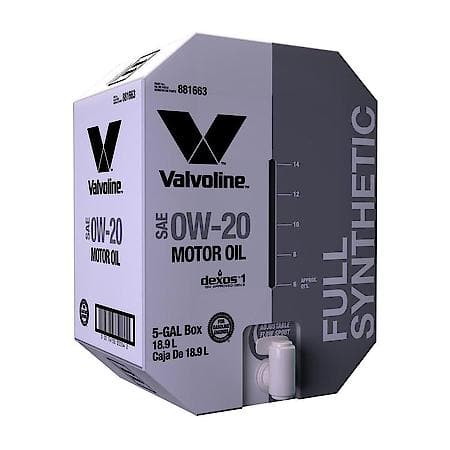 Valvoline 0W-20 Full Synthetic Motor Oil, Superior Performance in Extremes, 5 Gallon, 881663