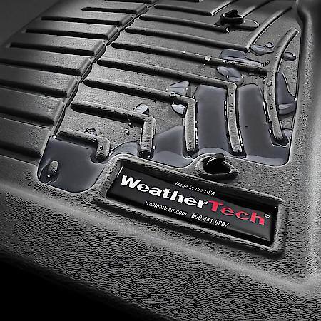 WeatherTech Molded Fit, Black, Thermoplastic Polyolefin (Tpo), 2 Piece, 440661